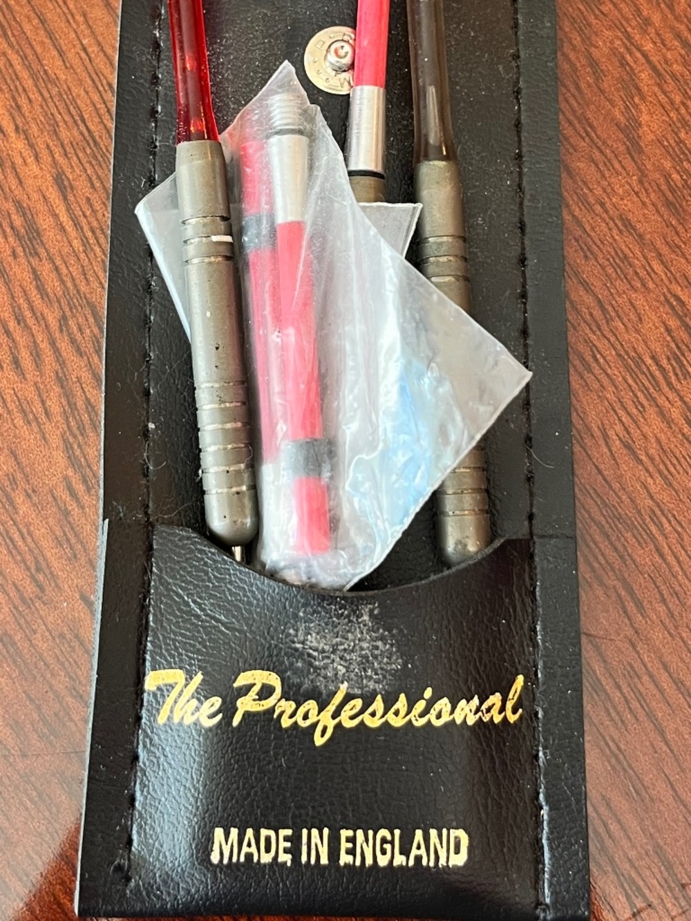 Vintage 1970s–80s The Professional Steel Tip Dart Set Made in England